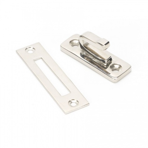 Polished Nickel Locking Avon Fastener